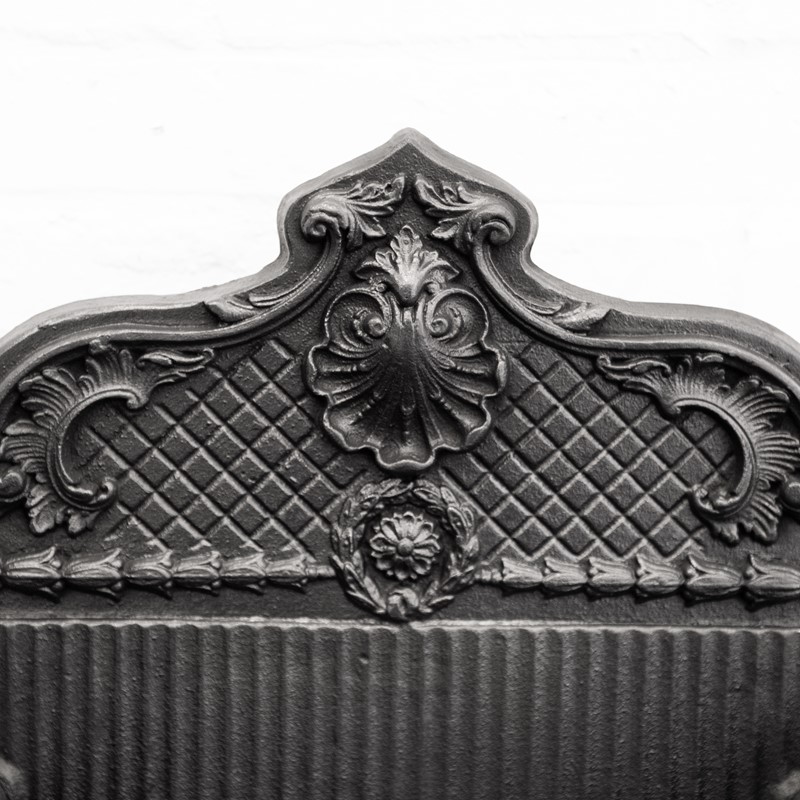 Reclaimed Cast Iron Fire Basket with Brass Finials-antique-fireplaces-london-antique-cast-iron-fire-basket-with-brass-finials-3-main-637923761401835786.jpg