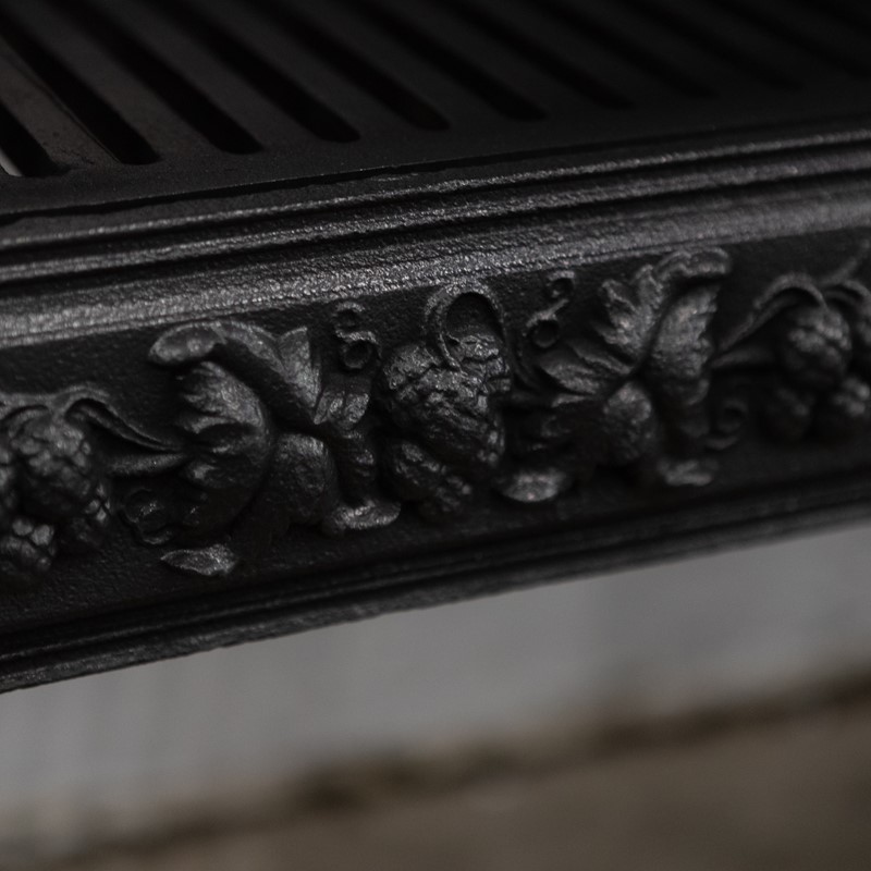 Antique Ornate Georgian Cast Iron Register Grate-antique-fireplaces-london-antique-cast-iron-georgian-insert-with-flowers-and-ornate-regency-6-main-637754429140703095.jpg