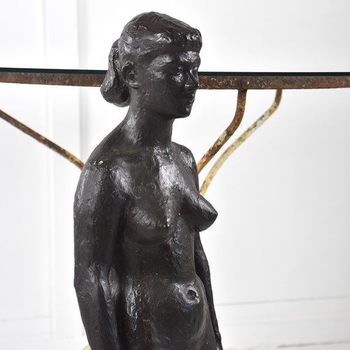Female Nude Plaster Statue
