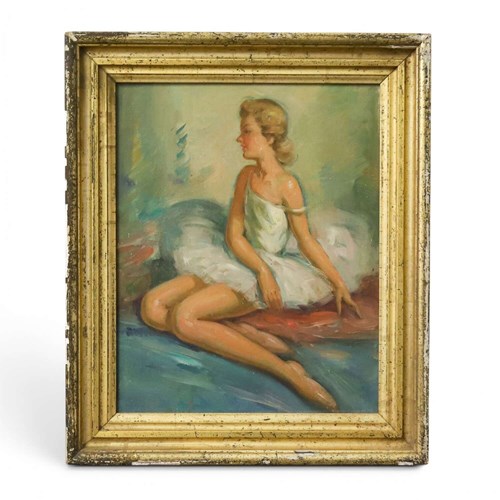 Charming Ballerina Painting