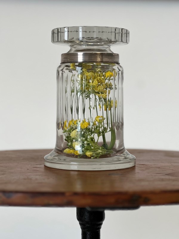Attractive Ribbed Glass Jar-antiques-decorative-img-3100-main-638361188736357239.jpg