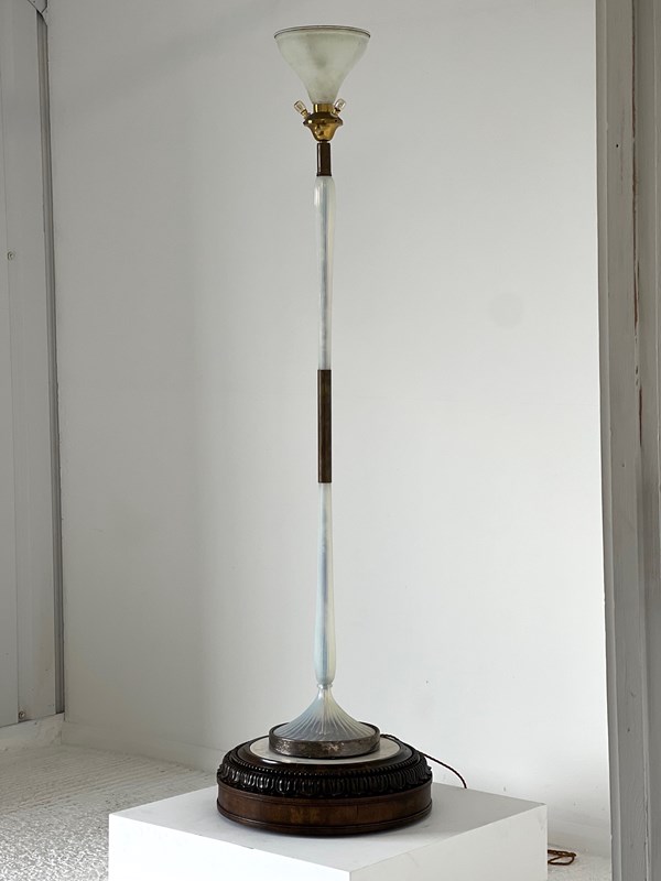 Pearlescent Blue Tinted Glass Floor Lamp-antiques-decorative-img-7007-main-638193581269146759.jpg
