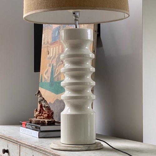 White Totem Lamp