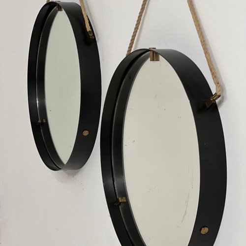 Pair Of Italian 1970S Mirrors
