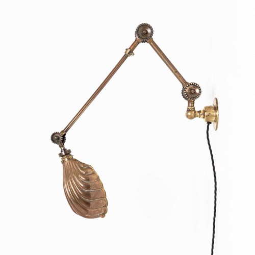 Antique Brass Dugdills Wall Mounted Lamp