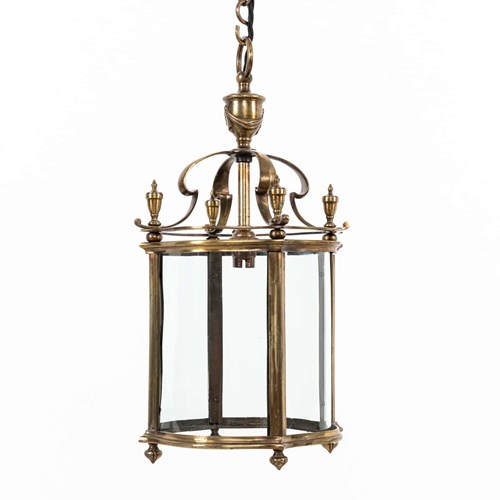Large Brass Faraday & Son Porch Lantern
