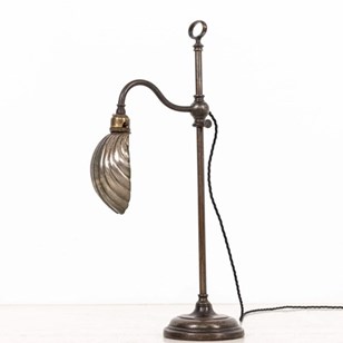 Early 20Th Century Brass Desk Lamp