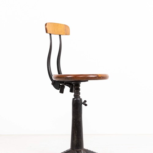 Industrial Spring Back Singer Machinists Factory Chair