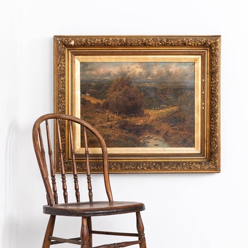 Mid 19Th Century Oil Painting - Thomas Creswick RA 