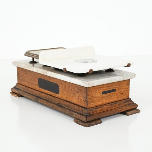 Antique Edwardian Butchers / Kitchen Weighing Scales Ironstone