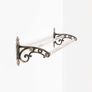 Antique Edwardian Wall Mounted Glas...