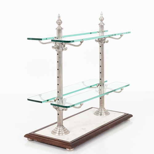 Early 20Th Century Art Deco Marble French Patisserie Stand
