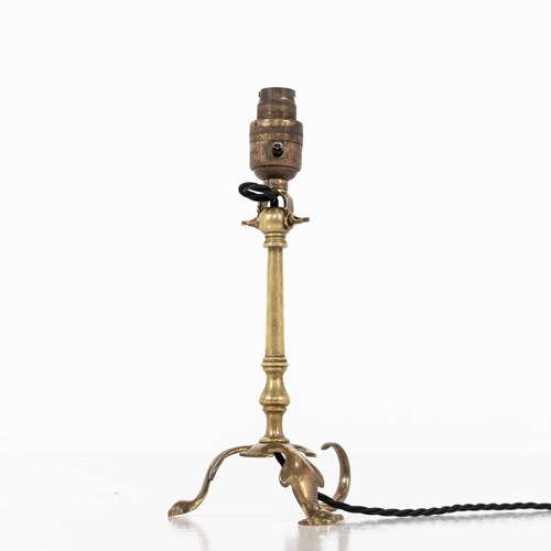 Mid-Victorian Brass Pullman Carriage Table Lamp
