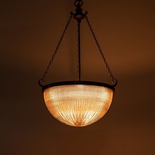 Stunning 14" Holophane Plafonnier P...