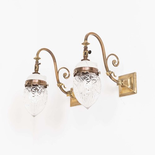 Pair Of Early 20Th Century SUGG Wall Lamps