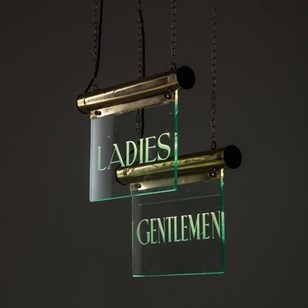 Pair Of Art Deco Brass 'Internalite...