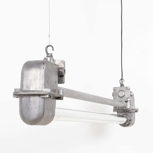 XXL Vintage Industrial GEC Flameproof Strip Light