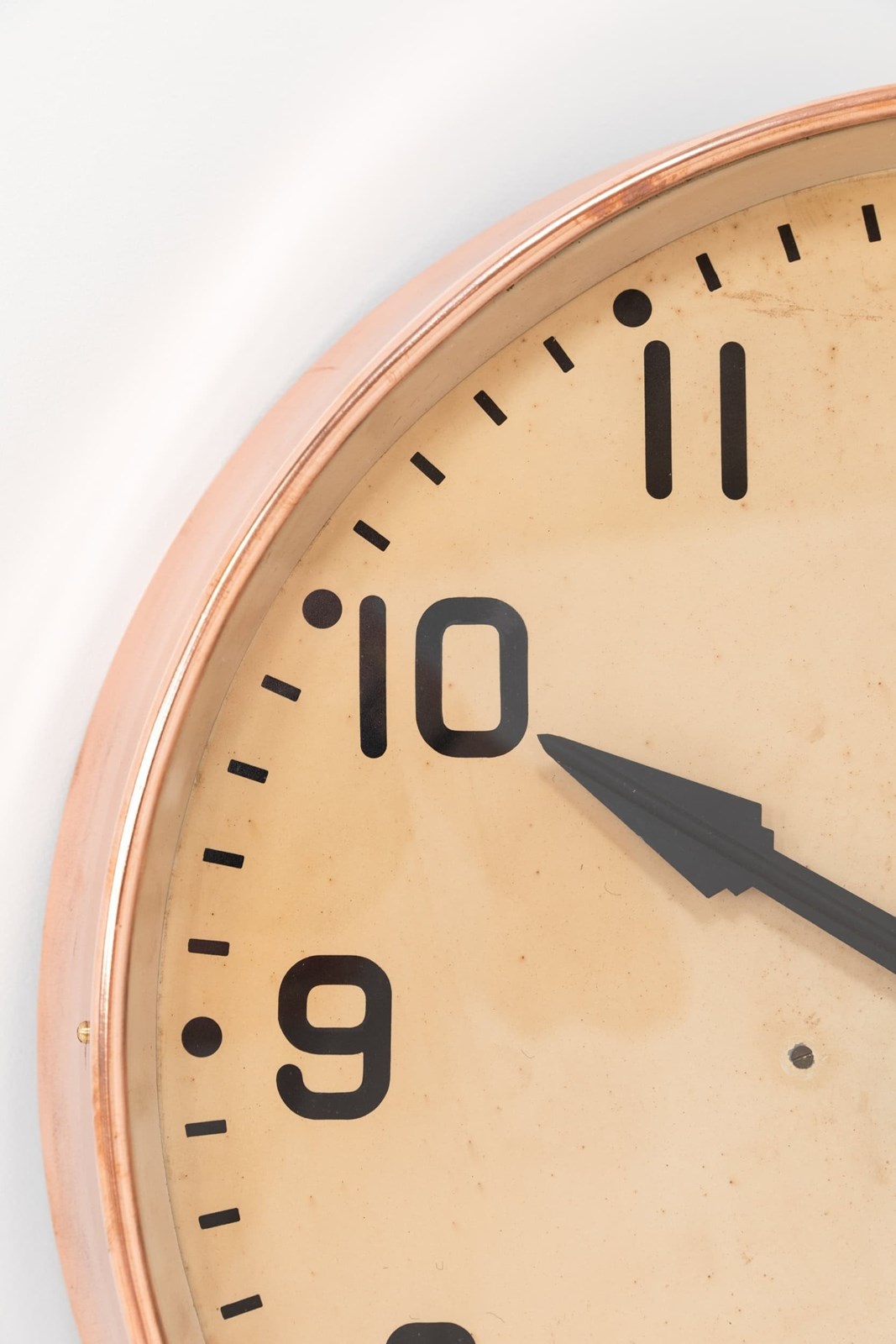 Antique Copper Gents Of Leicester Factory Wall Clocks - Decorative