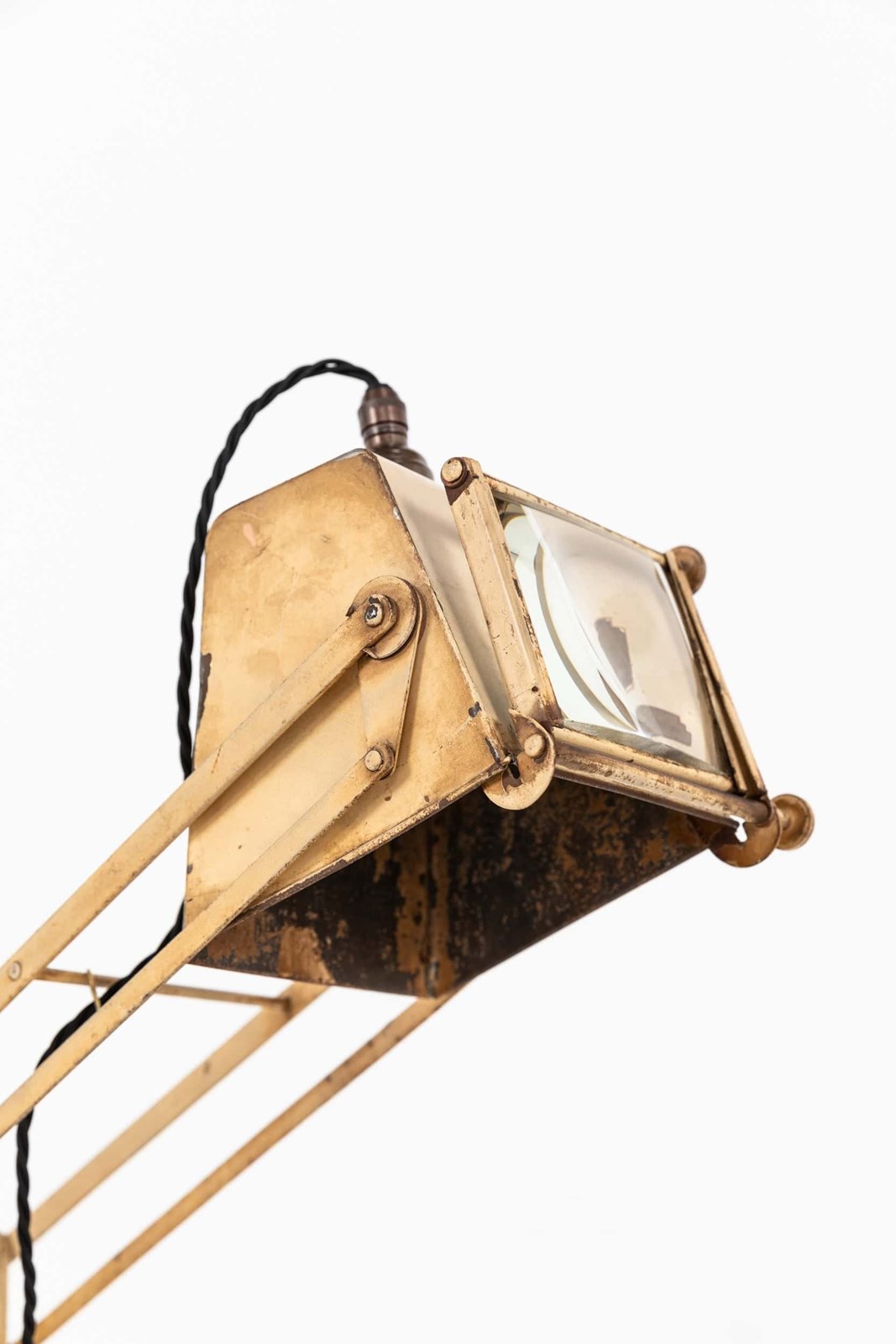 Vintage Industrial Horstmann Pluslite Desk Lamp Light - Decorative