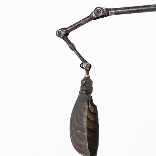 Industrial Dugdills Factory Machinists Lamp