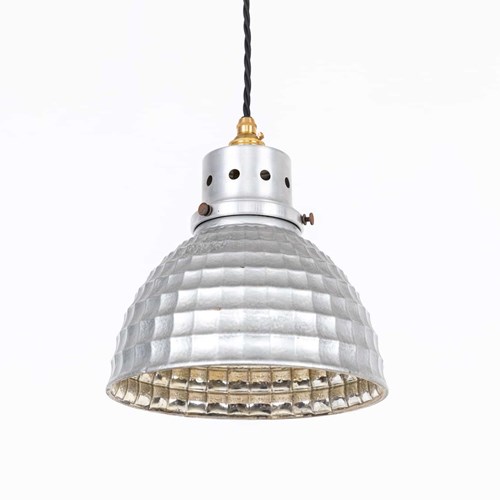 Honeycomb Mirrored Reflector Pendant Light