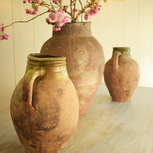18th Century Aegean Earthenware Vases