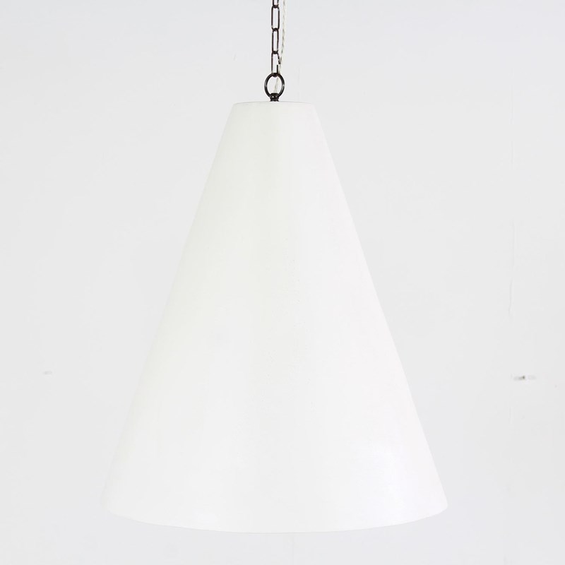A Very Unique Striking Handmade Xl Conical Plaster Hanging Pendant-anton-k-img-2893-main-638252656282331864.jpg