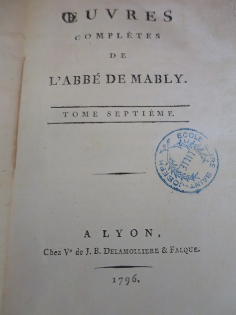 2 Bundles of French 18th c Books Printed Lyon 1796-appley-hoare-2Bundles18thcBooks4_main_636559563548803080.jpg