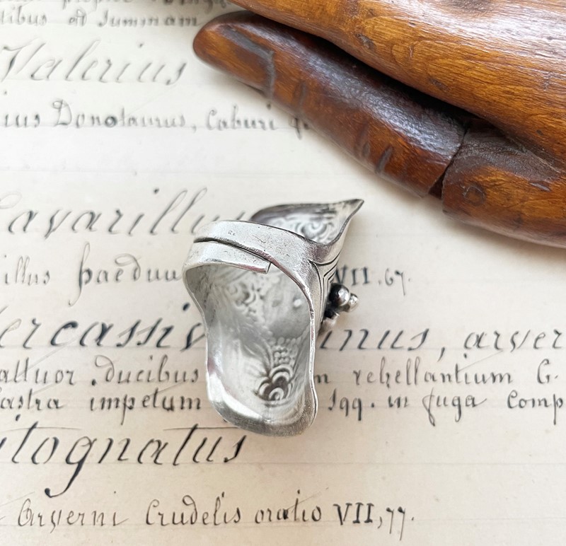 19th c Afghan etched Silver saddle Ring - c 1880-appley-hoare-afghanring4-main-638013580815161061.jpg