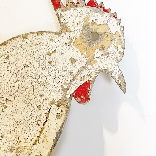 Early 20Th C French Iron Cockerel