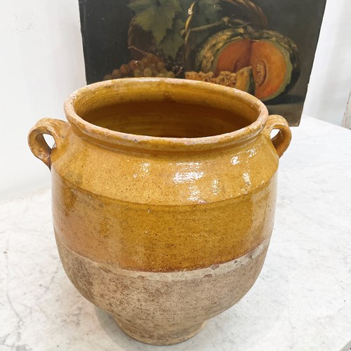 Extra Large French Confit Jar - Circa 1870