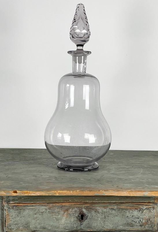Large 19th c French Glass Carboy - circa 1850-appley-hoare-frenchpharmacycarboy4-main-637997371570875023.jpg