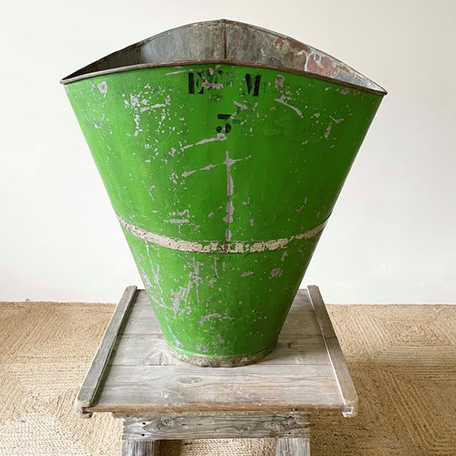 19Th C French 'Hotte' Or Grape Carrier - Circa 1880
