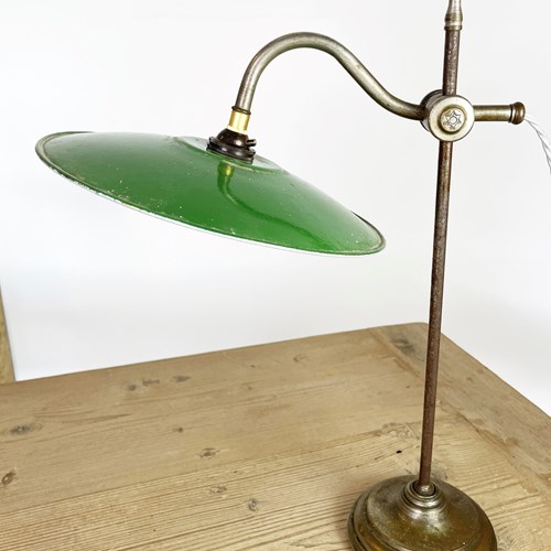 French 20Th C Rise & Fall Desk Lamp No.1 - Circa 1940