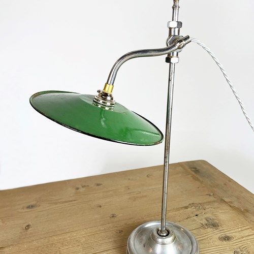 French 20Th C Rise & Fall Desk Lamp No.5 - Circa 1940