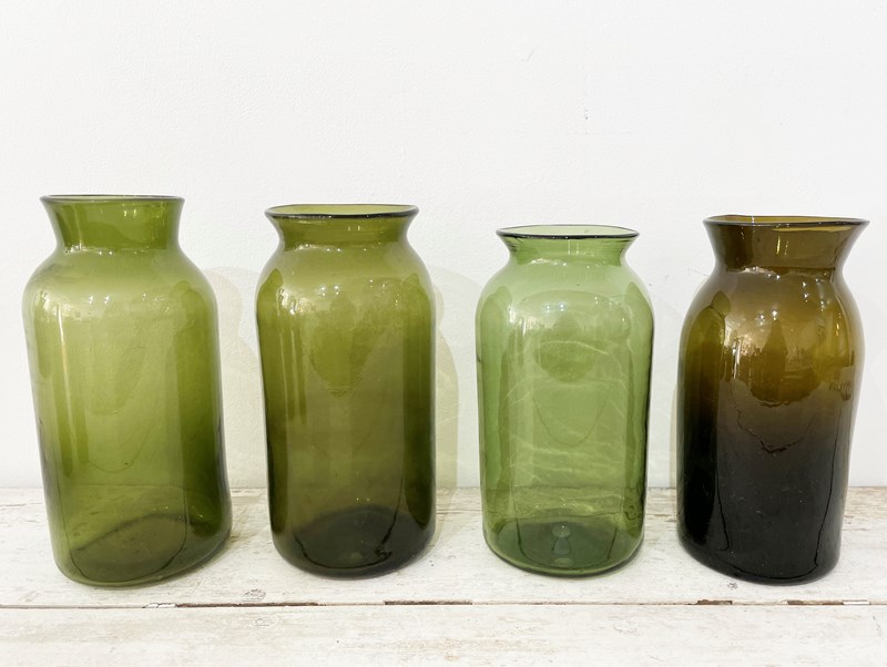 Collection Of Early 19Th C French Glass Jars - Circa 1820-appley-hoare-greenpicklingjars3-main-638217498069747782.jpg