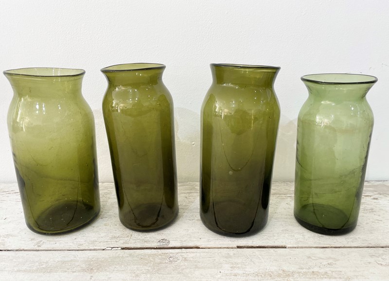 Collection Of Early 19Th C French Glass Jars - Circa 1820-appley-hoare-greenpicklingjars4-main-638217498327824165.jpg