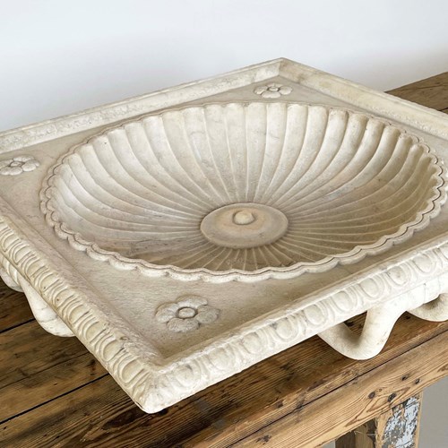 19Th Century Indian Marble Bowl