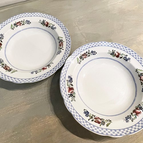 Pr. English 19Th C Soup Plates