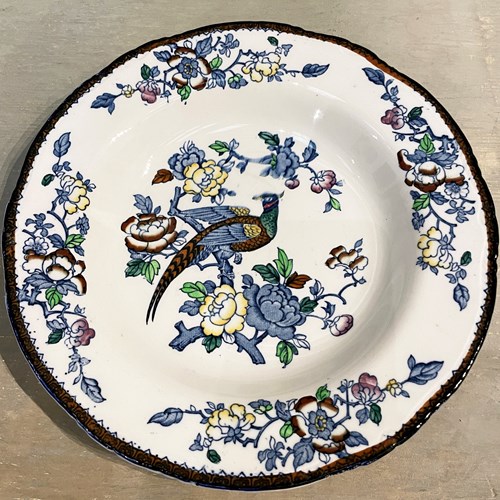 French 20Th C Decorative Soup Plate
