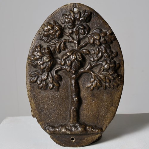 Early 19Th Century American Fire Mark By The Green Tree Insurance Company