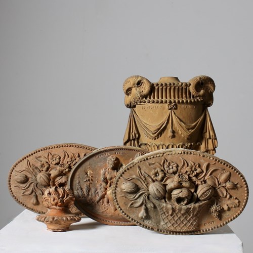 Collection Of George Iii Terracotta Tablets By Jonathan Harmer