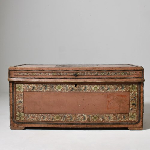 Early 19Th Century Chinese Export Blanket Box