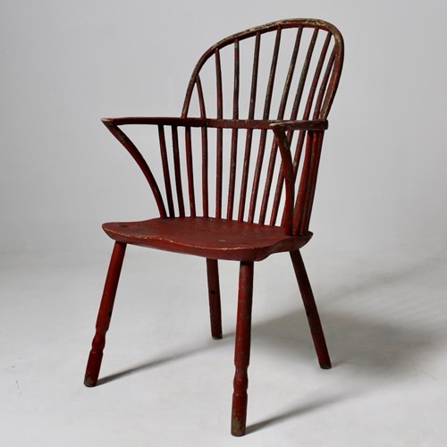 George III Gillows Windsor Armchair