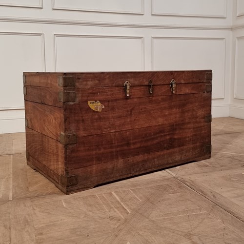 Antique Camphor Travel Chest