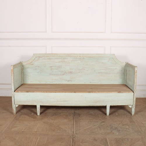 Original Painted Swedish Bench