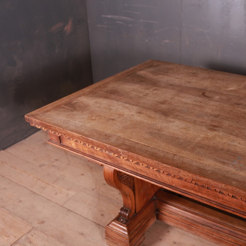 Walnut Centre Table/ Desk-arcadia-antiques-img-0266-main-637429315600968491.JPG