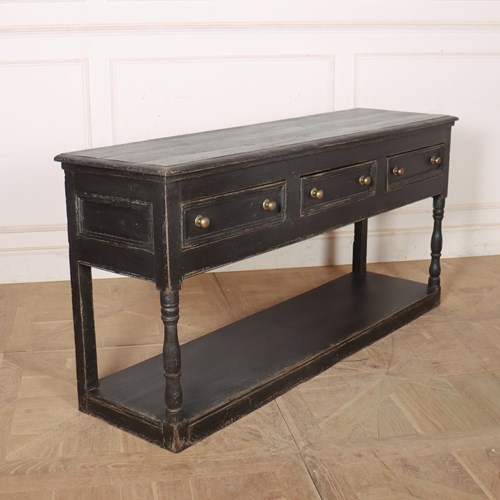 18Th Century English Potboard Dresser Base