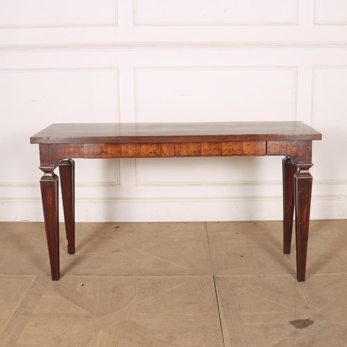 English Mahogany Console Table