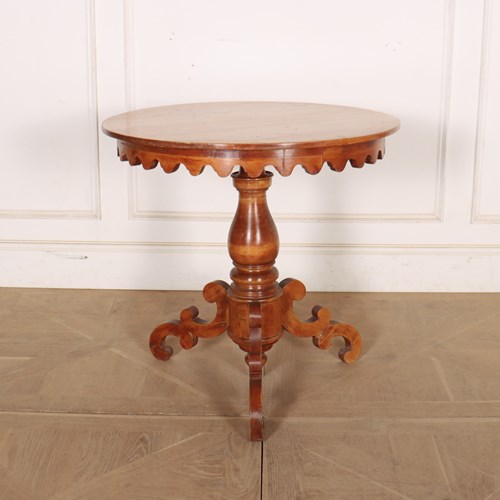 Swedish Circular Lamp Table